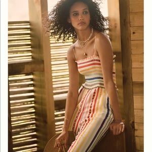 Farm Rio Ellie Smocked Jumpsuit